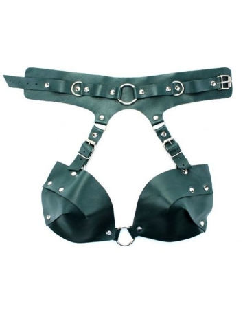 Сбруя БДСМ Арсенал Emerald