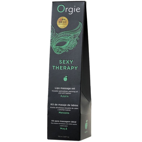 Массажное масло Orgie Apple, съедобное