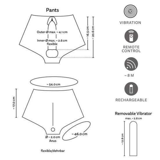 Трусы с фаллосом Penis Pants