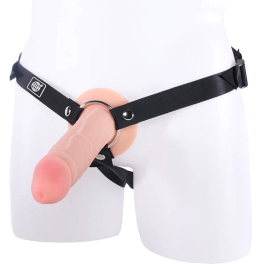 Страпон полый 6" Hollow Silicone