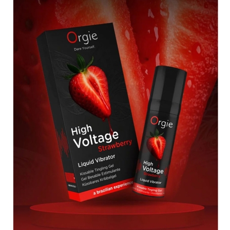 Жидкий вибратор Orgie Strawberry