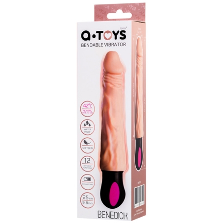Фаллос-вибратор A-toys Benedick